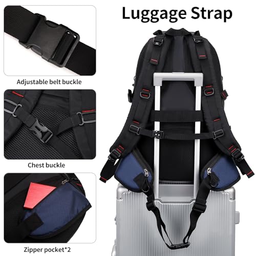 Nerlion 40L Hiking Backpack Travel Backpack for Men Women Camping Waterproof Outdoor Hiking Daypack Lightweight Backpack