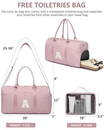 Women Weekender Travel Duffle Bag
