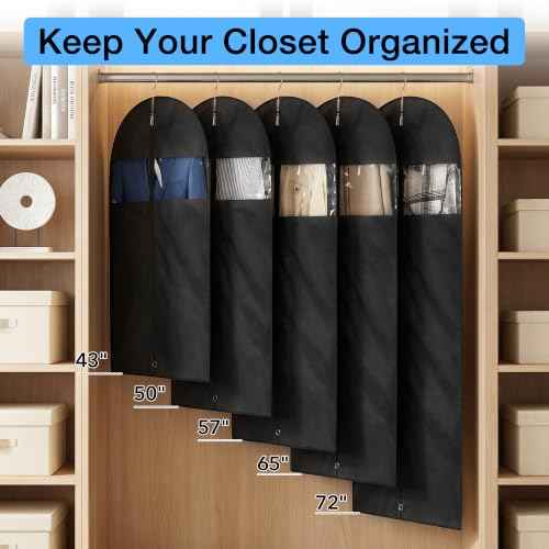 Garment Bags for Hanging Clothes (2 Count)