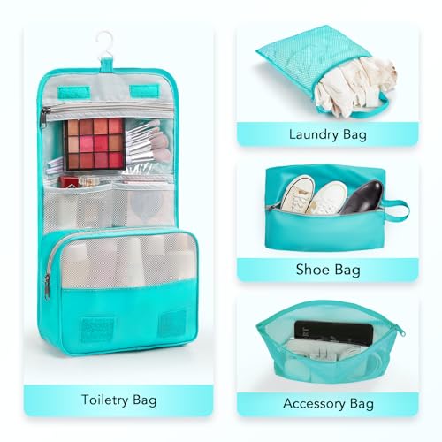 10 Set Compression Packing Cubes for Travel Essentials (10 Count)