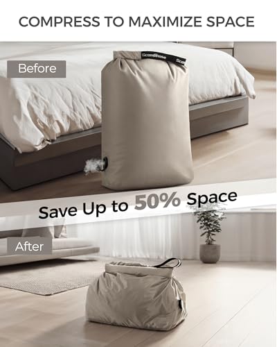 Compression Travel Laundry Bag for Dirty Clothes