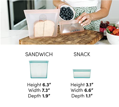Reusable Food Storage Bags (2 Count)
