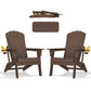 Folding Adirondack Chairs Set of 2 (2 Count)