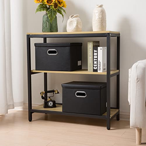 Foldable Storage Bins with Lids [5 (5 Count)