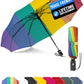 Windproof Compact Umbrellas for Rain