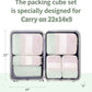 6 Set Compression Packing Cubes for Travel Women Men