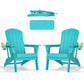 Folding Adirondack Chairs Set of 2