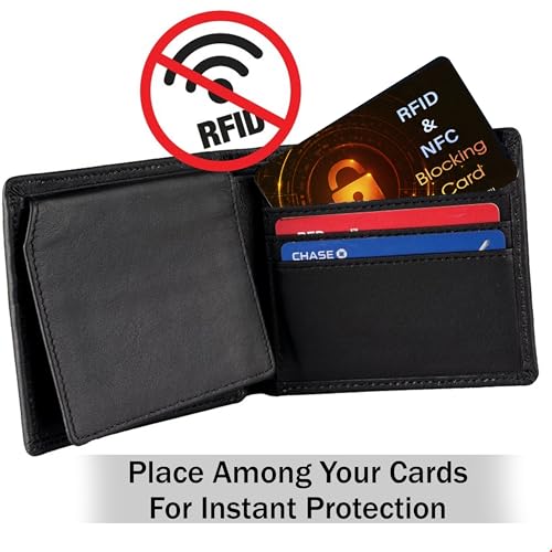 5 Pack RFID Blocking Card for Credit Debit Card (5 Count)