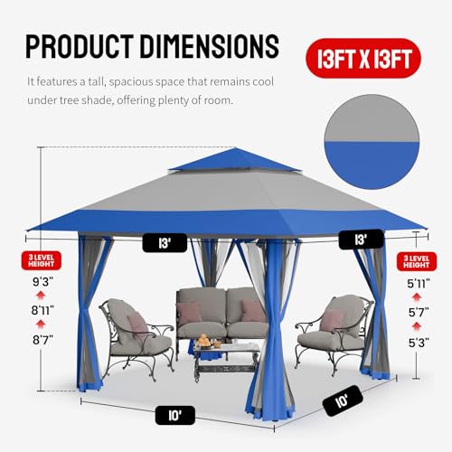 13x13 Pop Up Gazebo