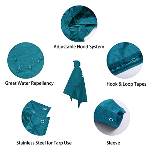 Rain Ponchos for Adults