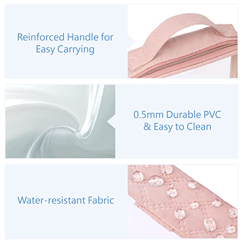Clear Makeup Bag Travel (2 Count)