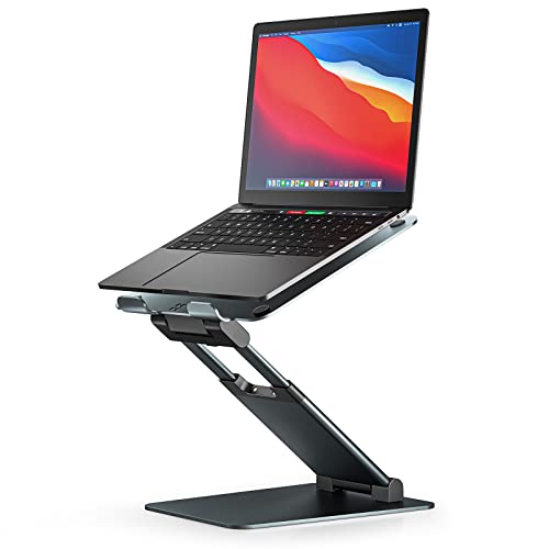 Pull Out Height Adjustable Laptop Stand for Desk