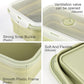 Collapsible Silicone Food Storage Containers Set with Lid & Air Ven