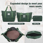 Softside Luggage Set Lightweight 3 Piece Suitcase with Duffel Bag (3 Count)
