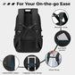 17.3 Inch gym backpack with shoe compartment