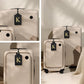 Luggage Tag PU Leather for Suitcase Baggage Handbag Travel Bag Label Suitcase Tag Label Tag w. Name Card & Privacy Cover