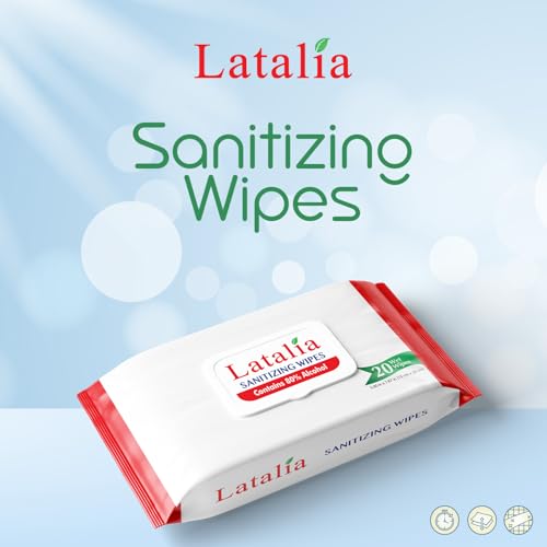 Hand Wipes 80% Alcohol Hand Sanitizer Wipes for Hands & Face Moisturizing (400 Count)