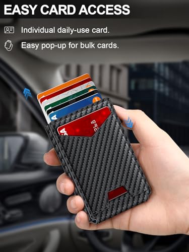 Wallet for Men RFID Wallet with Money Clip