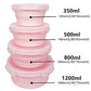 Silicone Collapsible Food Storage Containers (4 Count)