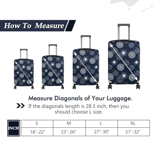 Travel Luggage Cover Suitcase Protector Fits 18