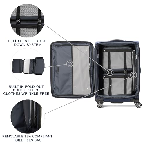 Platinum Elite Checked Luggage Spinner