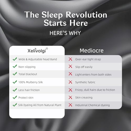 Silk Sleep Mask for Women and Men