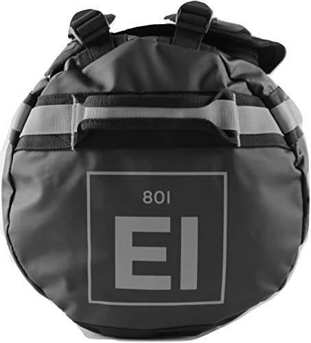 Trailhead Duffel Bag Shoulder Straps Waterproof Black