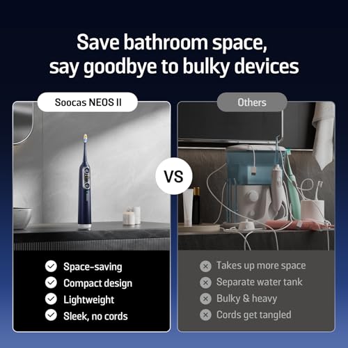 NEOS II Electric Toothbrush with Water Flosser Combo