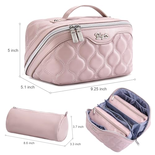 Travel Makeup Bag Cosmetic Bags for Women (3 Count)