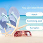 Flip Flops for Women Arch Support Summer Beach Sandals Blue Size 10