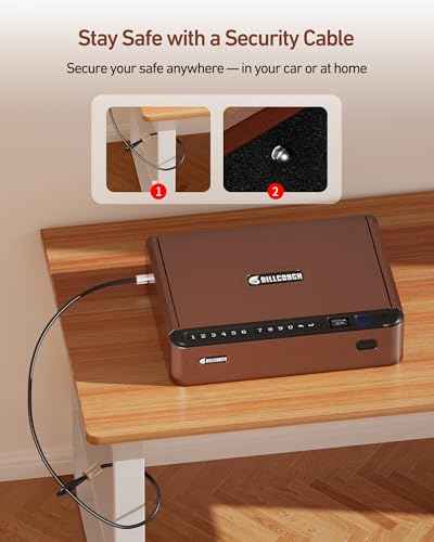 Smart Gun Safe with Fingerprint