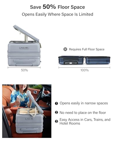 Expandable Large Checked Luggage