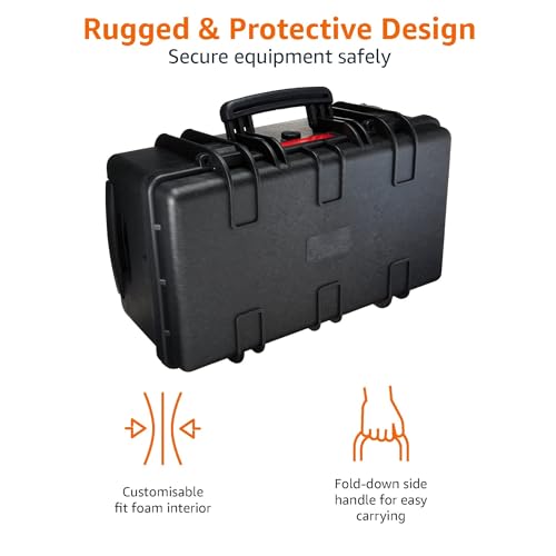 Hard Protective Camera Case with Wheels