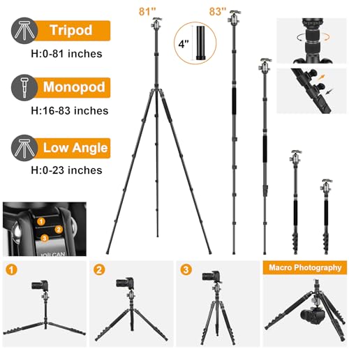 81" Tripod for Camera Phone