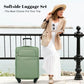 4 Piece Expandable Luggage Set (4 Count)