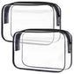 Clear Toiletry Bag (2 Count)