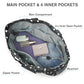 Beach Bag Waterproof Sandproof Large Capacity Foldable for Women