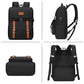 Vintage Backpack Travel Laptop Backpack with usb Charging Port for Women & Men College Backpack Fits 15.6 Inch Laptop Black Brown