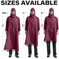 Hooded Rain Poncho Packable Waterproof Unisex Raincoat with Pocket