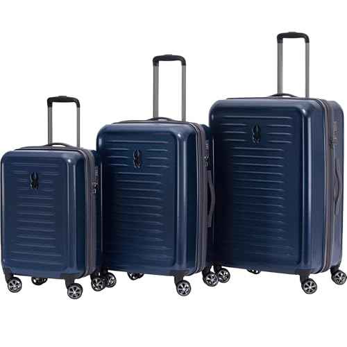 Rails 3 Piece Luggage Set with 360° Spinner Wheels
