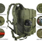 Military Tactical Backpack for Men and Women 45L Army 3 Days Assault Pack Bag Large Rucksack with Molle System Army Green