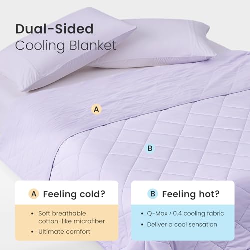 Cooling Throw Blanket for Hot Sleepers 50"x70"