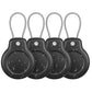for AirTag Holder Case with Keychain 1st (4 Count)