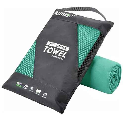 Microfiber Towel Quick Dry Camping & Travel & Gym Towel. Compact