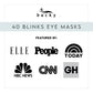 40 Blinks No Pressure Solid Eye Mask for Sleep & Travel