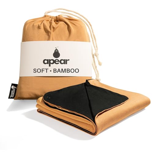 16-in-1 Compact Travel Blanket with Bag – Reversible, Ultra Soft Bamboo Airplane Blanket with Hidden Pocket – Packable for Flights & Travel Essentials (Semi-Weighted, Double Layer)