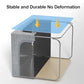 Clothes Storage Bins with Metal Frame for Closet (4 Count)