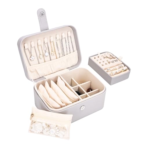 2 Layer Portable Jewelry Box