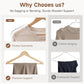 Wooden Coat Hangers (20 Count)