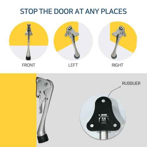 One Touch Kickdown Door Stopper
